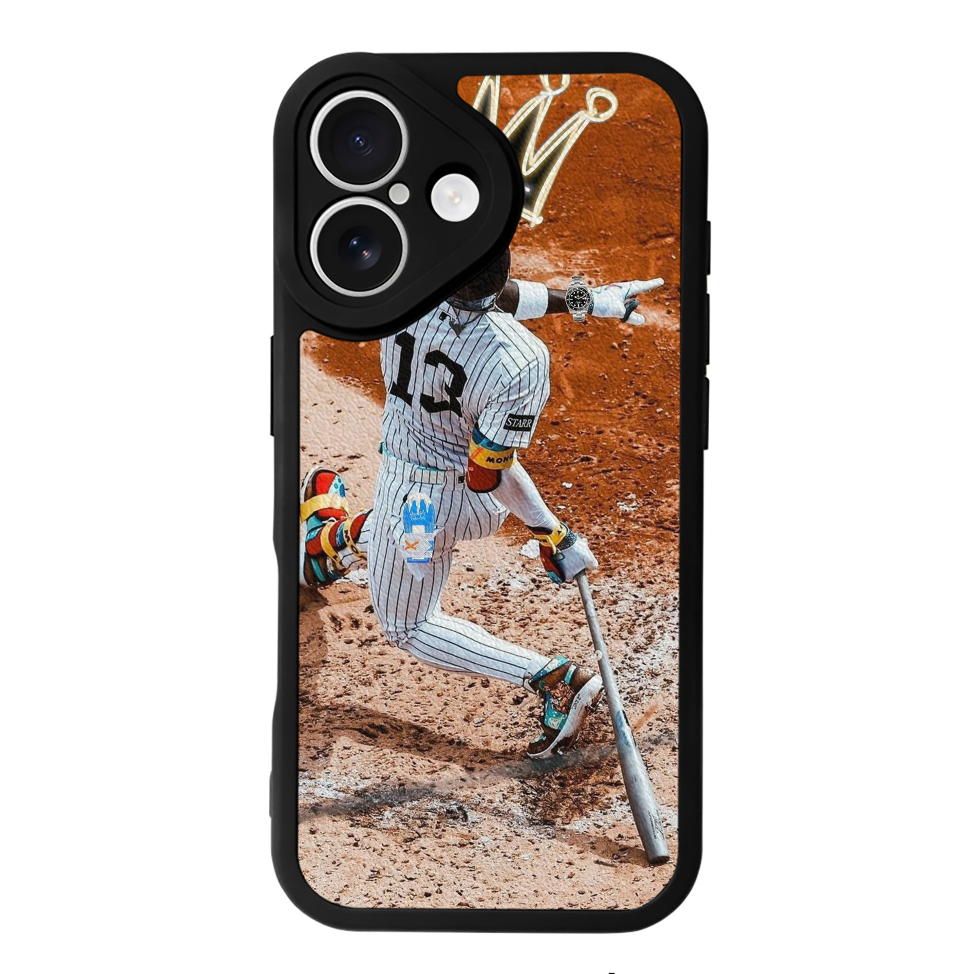 Jazz Chisholm Jr. 35 IPhone 16 Silicone Leather Case – UV Print, Lambskin Texture – Perfect Fit, Wireless Charging Compatible, Scratch Resistant, Precise Cutouts – Stylish Protection For IPhone 16